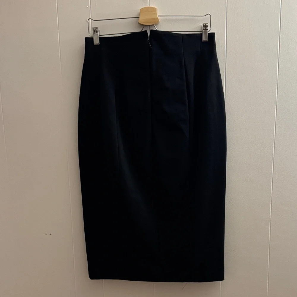 NWT Project Gravitas - Elegant Black Pencil Skirt - Size 12